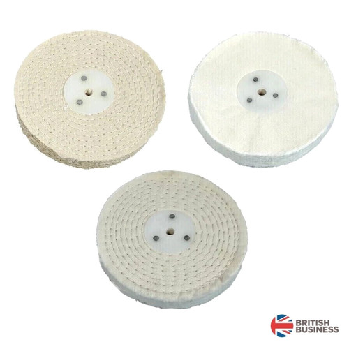 Metal polishing wheel mop set - metal,