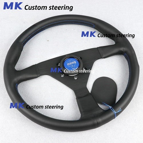 Momo steering wheel - steering, blue